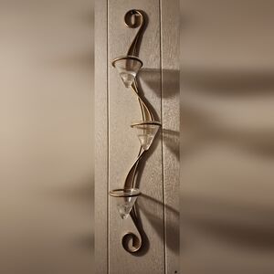 Trio candle holder wall hanging